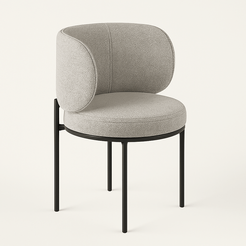 AKIKO Fixed Chair by Gallotti&Radice