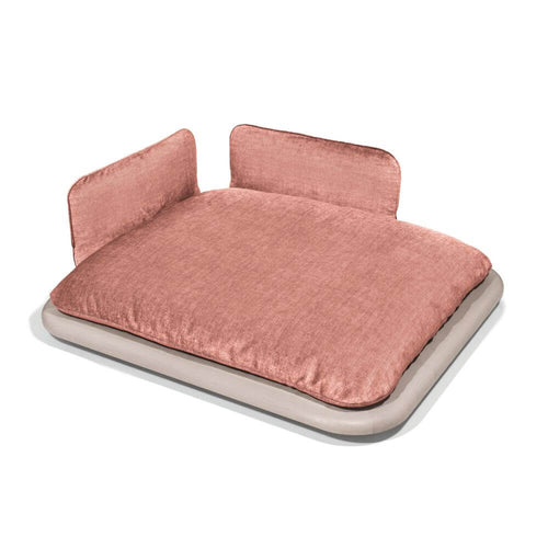 Nuvola Plus Large Frassino laccato tortora / rosa antico