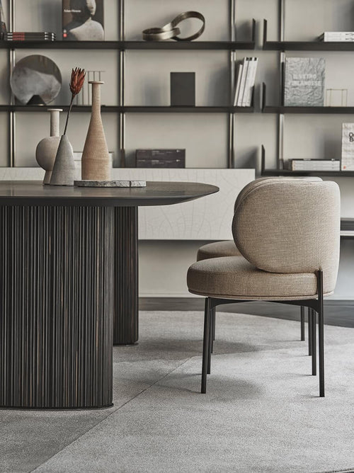 AKIKO Fixed Chair by Gallotti&Radice