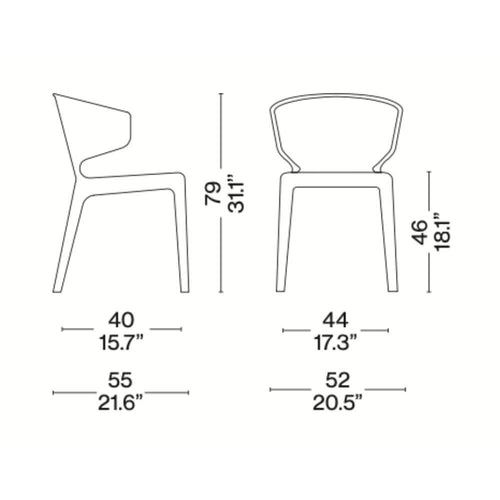 Hola 367 Mud by Cassina