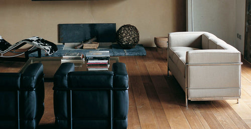 2 Fauteuil Grand Confort, Petit Modèle Sofa by Cassina