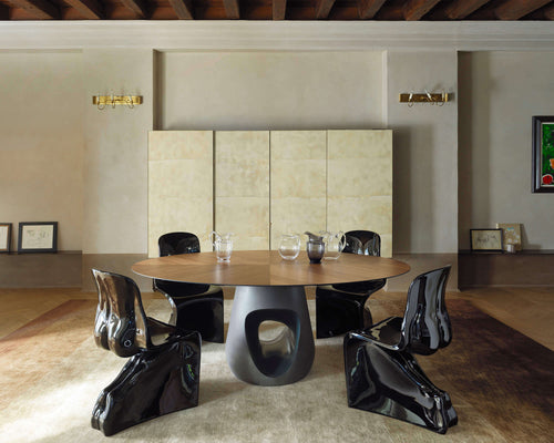 Him + Her matt black by Horm